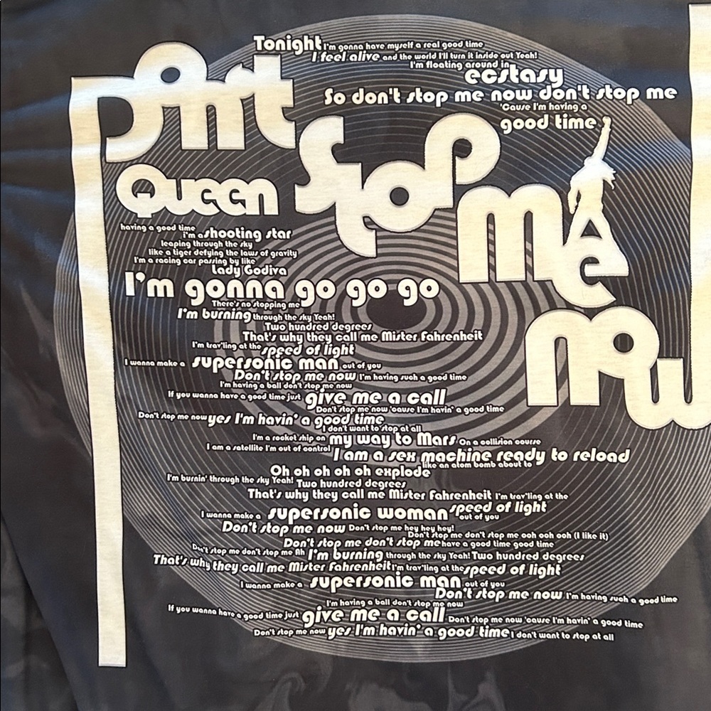 Legend Freddie Mercury “Don’t stop me now “ T-shirt dress - Picture 5 of 8